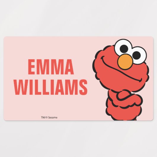 E is voor Elmo Labels (Design 1)