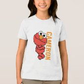 E is voor Elmo Tri-Blend Shirt (Voorkant)