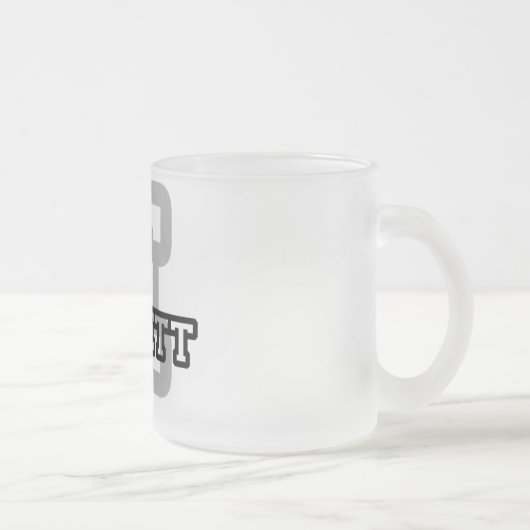 E is voor Emmett Matglas Koffiemok (Rechts)