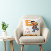 E is voor Ernie | Voeg je naam toe Kussen (Stoel)