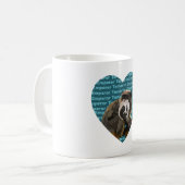 E is voor keizer Tamarin Koffiemok (Voorkant links)