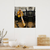 E.J. Gold Didgeridoo Beschermend Poster (Keuken)