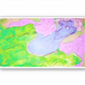 E.J. Gold Guardian Angel of the West Vinyl Sticker (Voorkant)