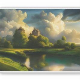 E.J. Gold Harmony van het platteland Verwijderbaar Sticker