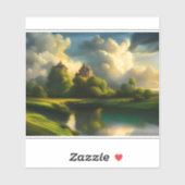 E.J. Gold Harmony van het platteland Verwijderbaar Sticker (Vel)