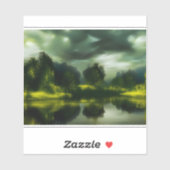 E.J. Gold Meadows of Serenity Verwijderbaar Vinyl Sticker (Vel)