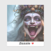 E.J. Gold Mystieke Danser Vinyl Sticker (Vel)