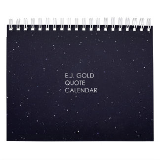 E.J Gold Quote-tabel kalender