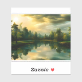 E.J. Gold rustieke schoonheid onthuld verwijderbaa Sticker