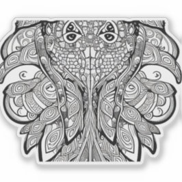 E.J. Gold Squid Verwijderbaar Vinyl Sticker