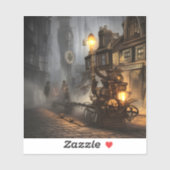 E.J. Gold Street of Nightmares Vinyl Sticker (Vel)