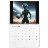 E.J. Gold's Alien Rookie Kaart Kalender (Feb 2027)