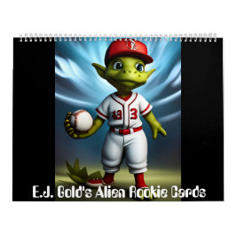 E.J. Gold's Alien Rookie Kaart Kalender