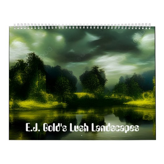 E.J. Gold's weelderige landschapskalender Kalender (Hoes)