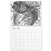 E.J. Gold's Wildlife Coloring Kalender (Mar 2026)