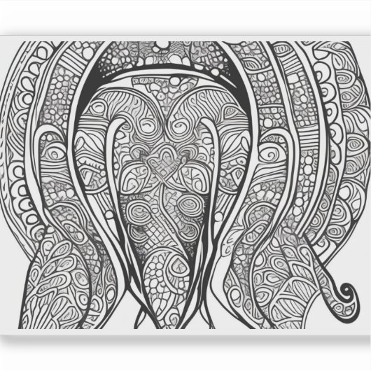 E.J. gouden dolfijngezicht verwijderbaar vinyl Sticker (Voorkant)