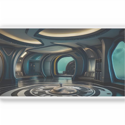 E.J. Gouden Moeder Schip 5 Vinyl Sticker (Voorkant)