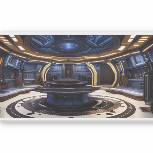 E.J. Gouden Moeder Schip 7 Vinyl Sticker (Voorkant)