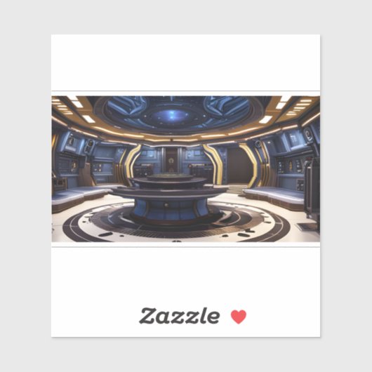 E.J. Gouden Moeder Schip 7 Vinyl Sticker (Vel)