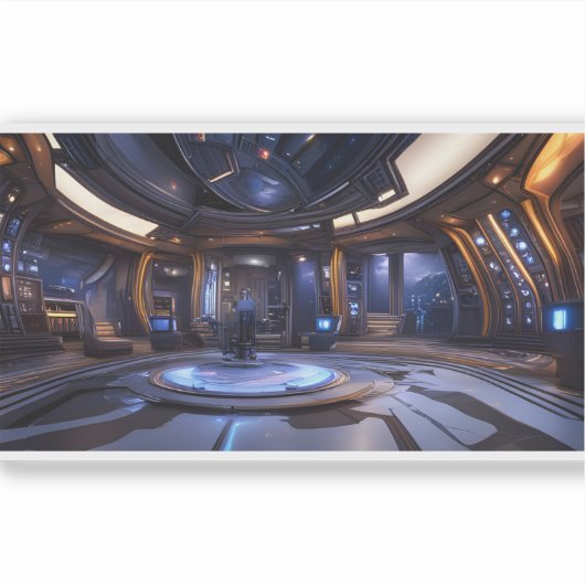 E.J. Gouden Moederschip 12 Vinyl Sticker (Voorkant)