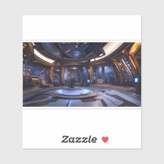 E.J. Gouden Moederschip 12 Vinyl Sticker (Vel)