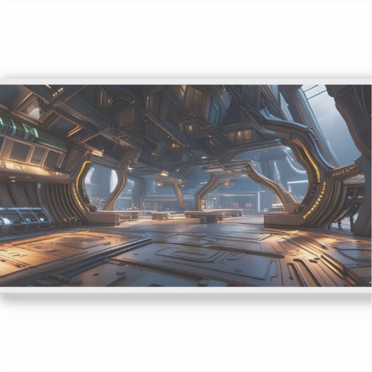 E.J. Gouden Moederschip 13 Vinyl Sticker (Voorkant)