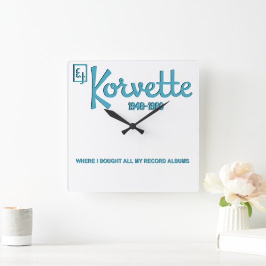 E.J. Korvette Department Store, IL. (1948-1980) Vierkante Klok (Huis)
