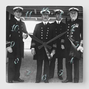 E.J. Smith (Titanic) Vierkante Klok