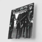 E.J. Smith (Titanic) Vierkante Klok (Hoek)