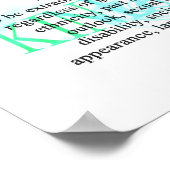 E.K.S. Kindness Poster (Hoek)