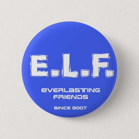 E.L.F. 2007 RONDE BUTTON 5,7 CM (Voorkant)