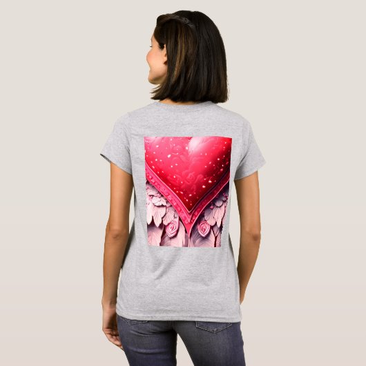 e Laatste Trends in Vrouwen Basic T-shirts" T-shirt (Achterkant volledig)