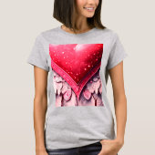 e Laatste Trends in Vrouwen Basic T-shirts" T-shirt (Voorkant)