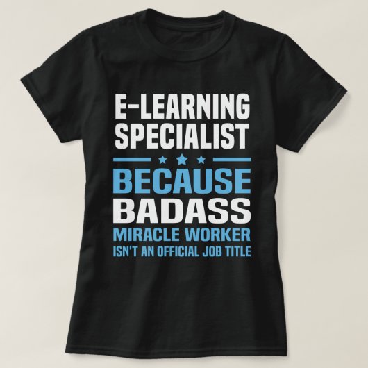 E-learningspecialist T-shirt (Design voorkant)