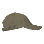 E Letter Monogram Symbool Initieel Geborduurd Hoed Geborduurde Pet (Rechts)
