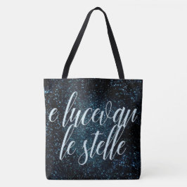 E lucevan le stelle de sterren schenen Tosca Tote Bag