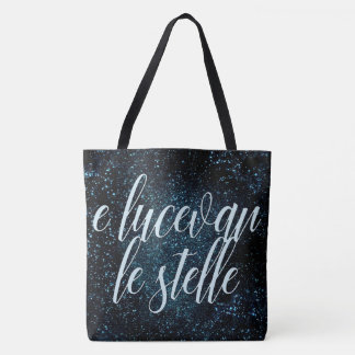 E lucevan le stelle de sterren schenen Tosca Tote Bag