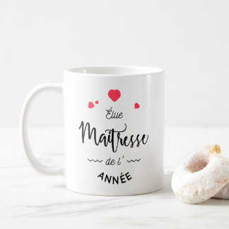 Éluemaîtresse van het jaar koffiemok