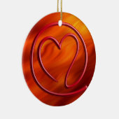 e m ee en G | brandrood Keramisch Ornament (Rechts)