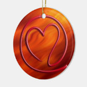 e m ee en G | brandrood Keramisch Ornament (Links)