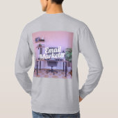 E-mail marketeer Carrière T-shirt (Achterkant)
