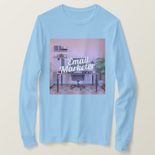 E-mail marketeer Carrière T-shirt (Design voorkant)