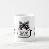 E-mail sarcasme werk van thuis kat sassy werkplek koffiemok (Center)