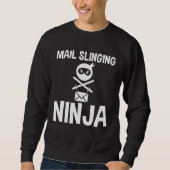 E-mail slingerende ninja trui (Voorkant)