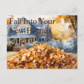 E-mail voor vastgoed, koper van woning, acquisitie briefkaart (Voorkant)