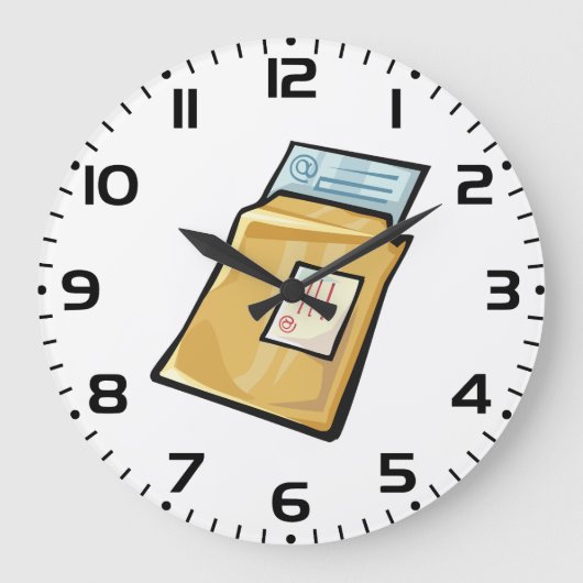 E-mailenvelop Digitale post en nieuwsbrief Grote Klok (Voorkant)