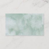 E-mailkaartje voor groene bruiloft informatiekaartje (Achterkant)