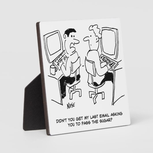 E-mails van de computerexploitant waarin om suiker fotoplaat (Voorkant)