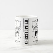 E-mails van de computerexploitant waarin om suiker koffiemok (Center)