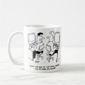 E-mails van de computerexploitant waarin om suiker koffiemok (Links)